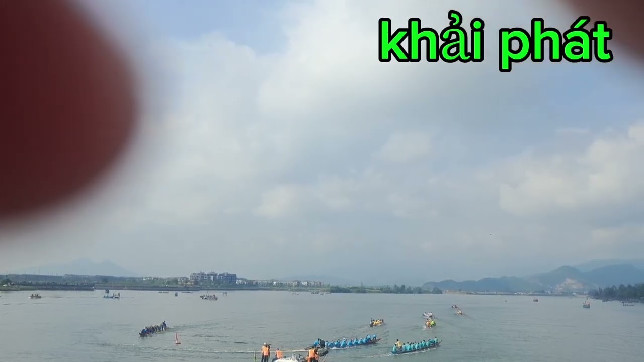 Full 4 vòng đua thuyền sông Cu Đê cầu Nam ô mùng 9 tết âm 2026