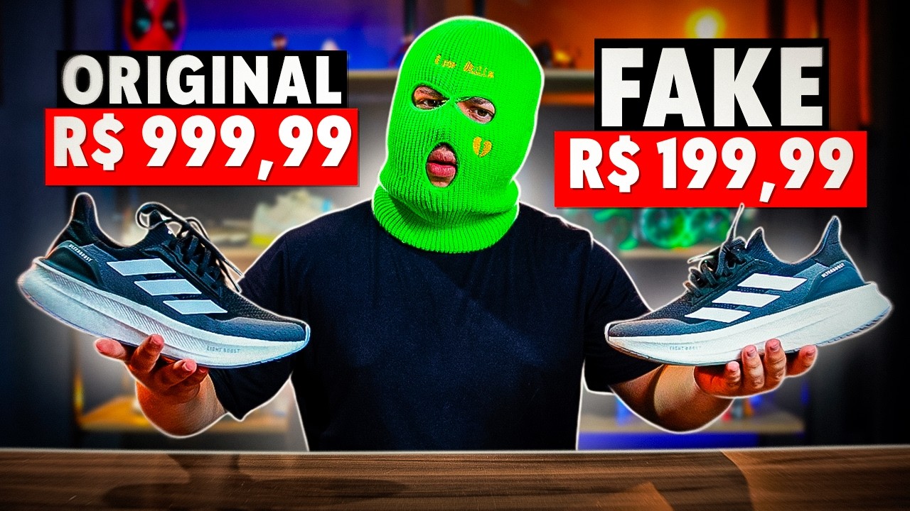 ULTRABOOST RÉPLICA vs ORIGINAL – Será que vale a pena?