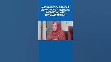 Nasib Kepsek Tampar Siswa yang Ketahuan Merokok, Kini Dinonaktifkan Gubernur Banten