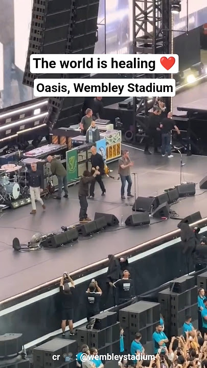 Today's gonna be the day... Oasis at Wembley Stadium