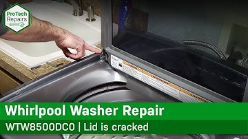 Whirlpool, Maytag & Roper Washer  - Lid Assembly Issues - Diagnostic & Repair