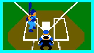 Baseball (Famicom, 1983) – Full 9-inning Match Session (Single Player) ⚾🧢🏟️ screenshot 3