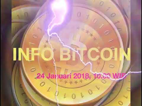 Info Harga Bitcoin Hari Ini 24 Januari 2018 update 10.00 WIB - YouTube