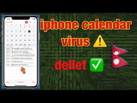 Iphone Calendar Virus Delete Calendar Virus Events On Iphone And Ipad Nepali Youtube Iphone Calendar Virus Delete Calendar Virus Events On Iphone And Ipad Nepali Youtube