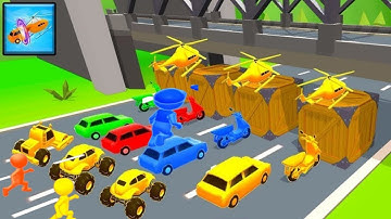 Shape Shifting All Levels Gameplay Walkthrough Car Cycle Motorcycle Helicopter 🚁 Racing 🏁Game⚾🥎