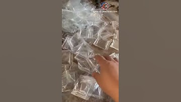 Autoamtic 3 side sealed bag pouch sachet vertical form fill seal liquid bag packaging machine testin