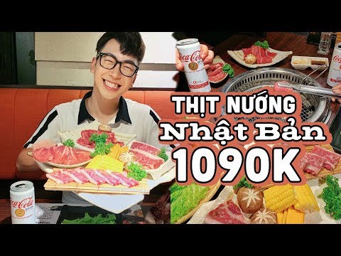 Video TIÊU SẠCH 1090K VÀO SET THỊT NƯỚNG NHẬT BẢN THƯỢNG HẠNG - youtube