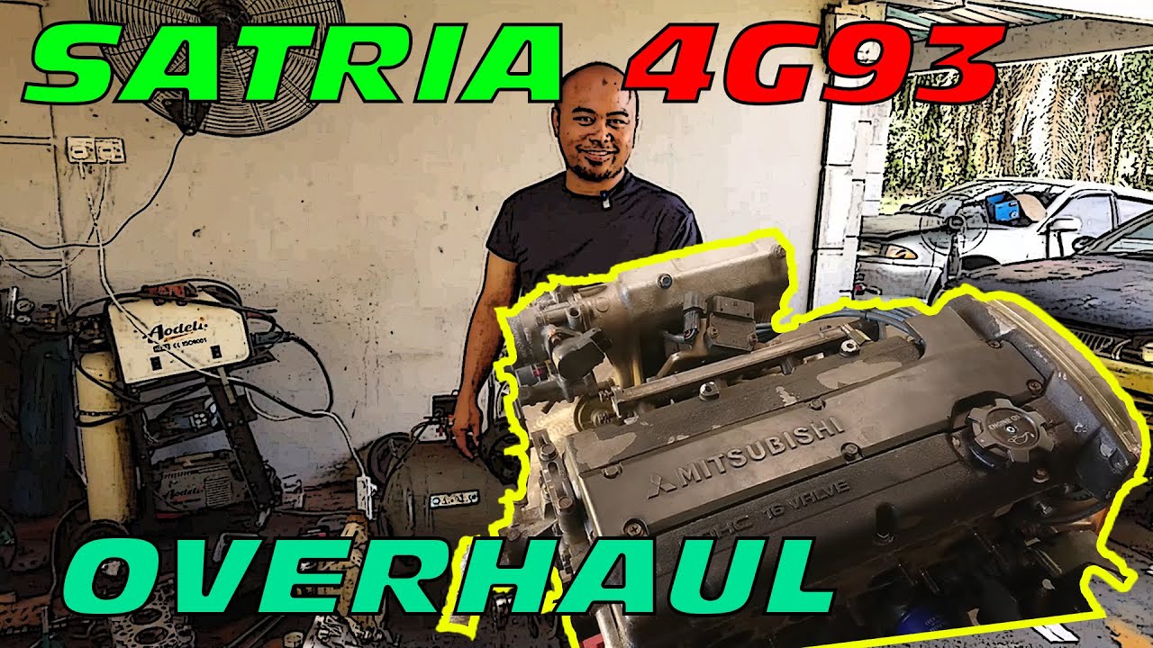 SATRIA 4G93 OVERHAUL EPISODE 1 - ENGINE REMOVAL
