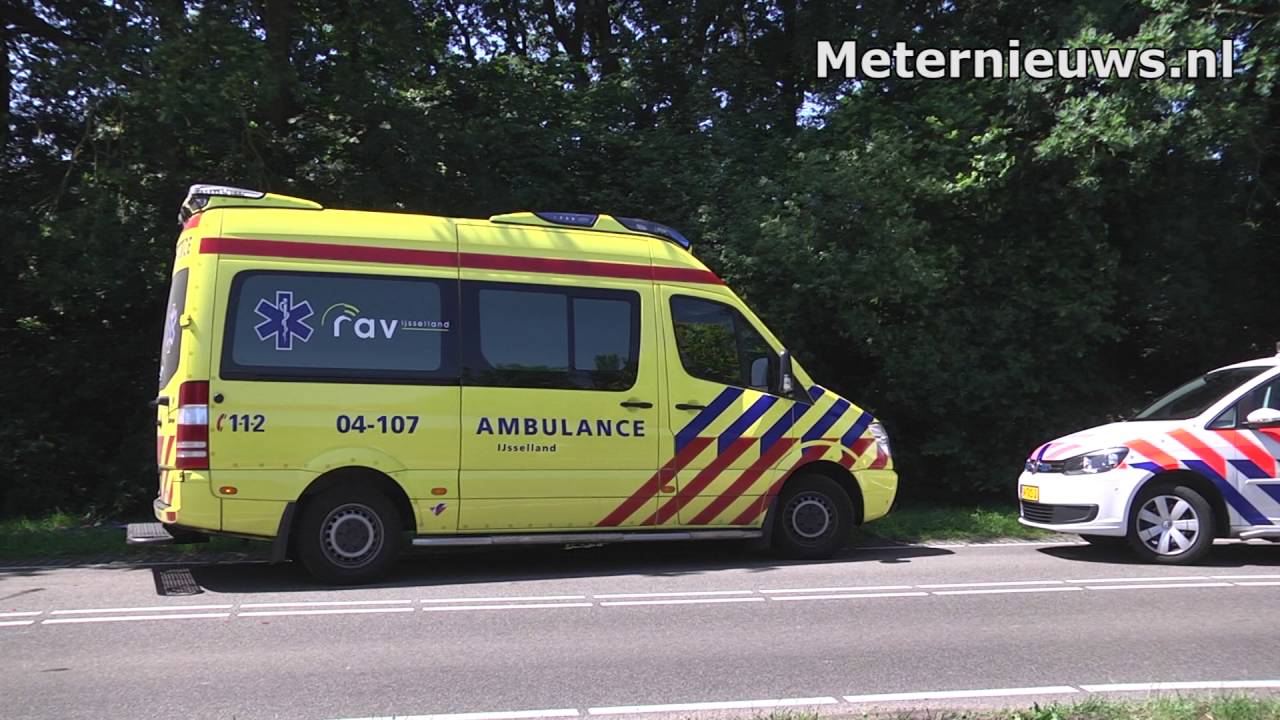 Ongeval op de Koesteeg in Dalfsen