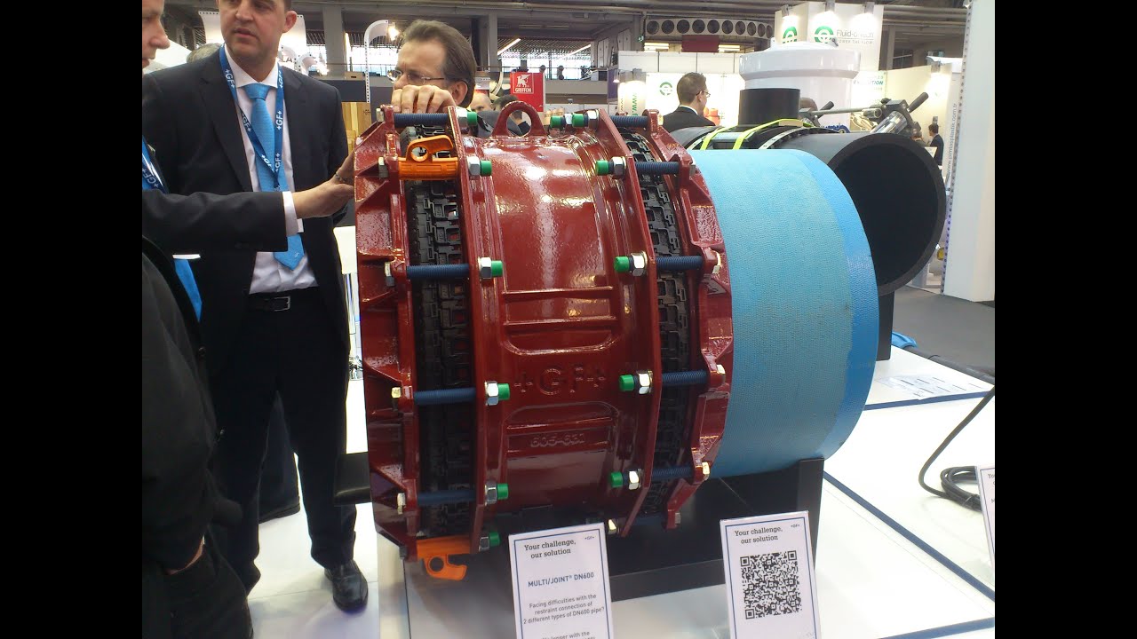 Ремонт, соединение труб из разных материалов без сварки, даже под углом ...