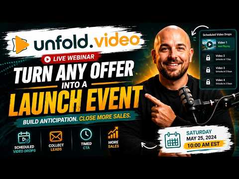 UnfoldVideo Webinar Replay: Full Review + OTO Breakdown 🚀 UnfoldVideo Review + BONUS 🔴