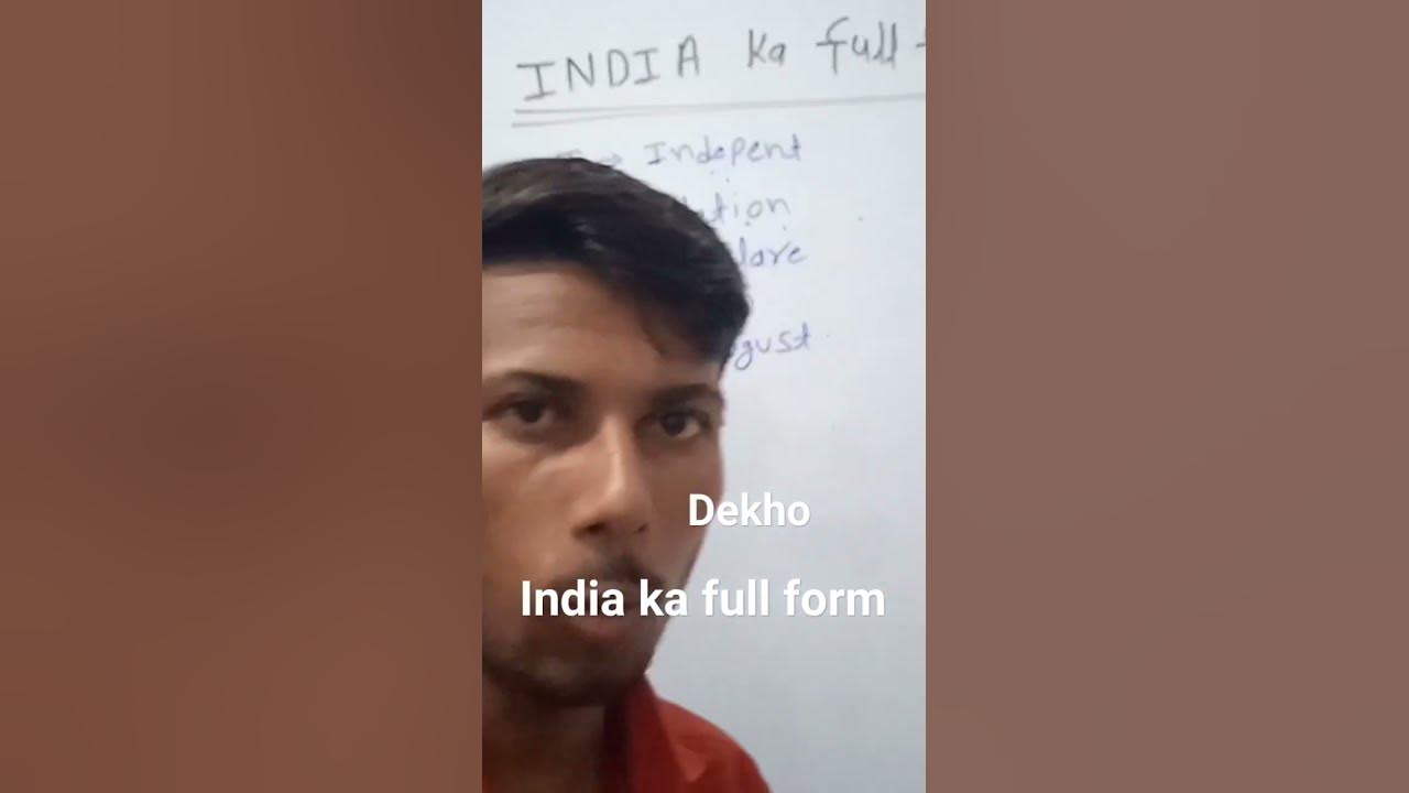 India Ka Full Form YouTube india-ka-full-form-youtube