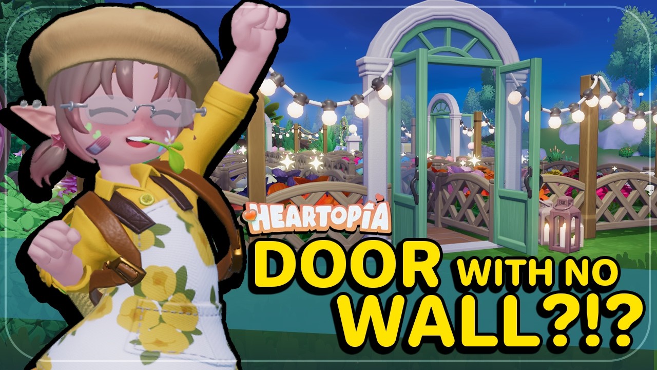 Heartopia Glitching Part 3: Door With No Wall!