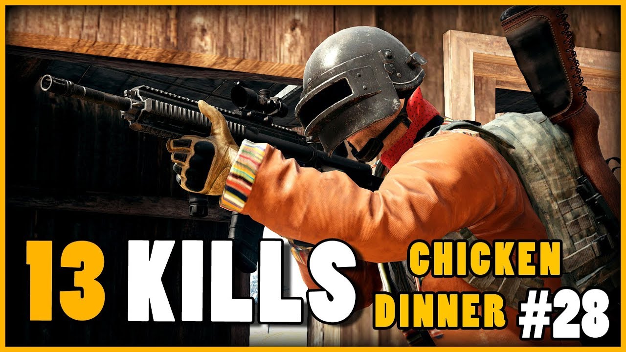 Pubg - Za plotem se neschováš - solo chicken dinner #28