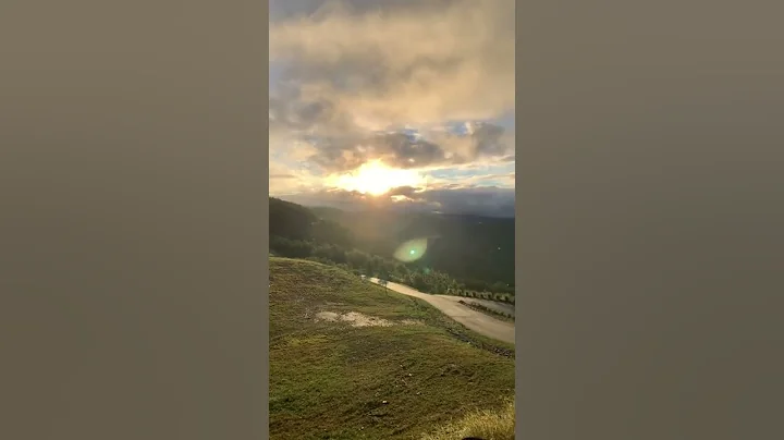 East River Mt  WV VA state line