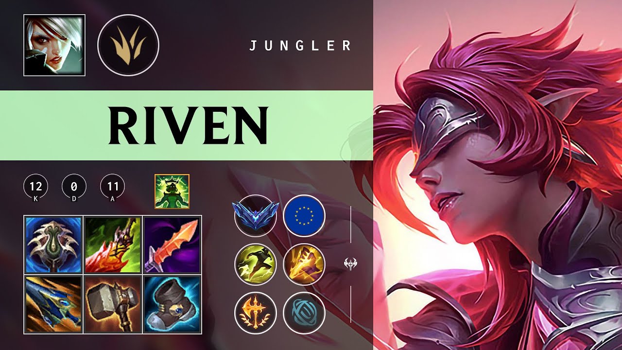 Riven Jungle vs Diana - EUW Diamond Patch 26.01
