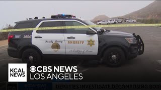 Authorities investigating decomposing body found at base of Rancho Palos Verdes cliff