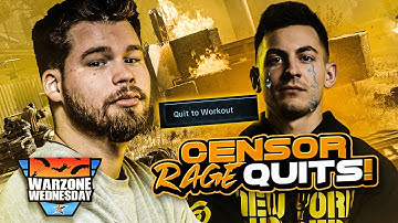 CENSOR QUITS AGAIN?! vs DOUG CENSOR MARTIN & TOURVA (CALL OF DUTY WARZONE)