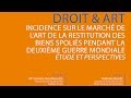 Corinne Hershkovitch et Nathalie Bondil | Droit et Art : Restitution des biens spoliés