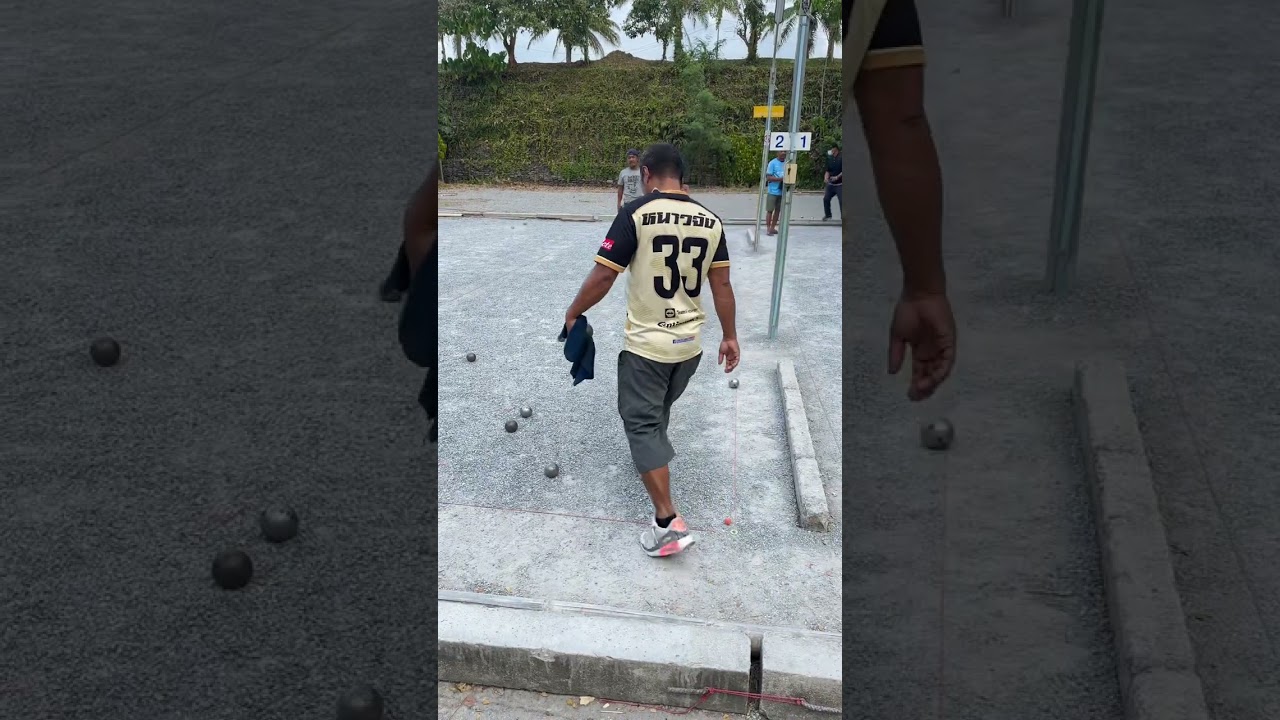 เล่นตีไล่เอาแต้มจนชนะ #เปตอง #ตีเอาแต้ม #ชนะเลย #สนุกๆ 