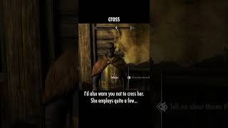 cross — The Elder Scrolls V: Skyrim dialogue scene