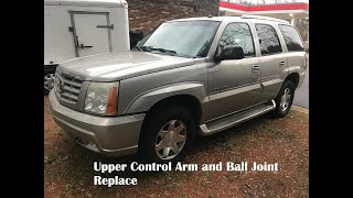 2005 Cadillac Escalade Replacing Upper Control Arm and Lower Ball Joint With TRQ Parts