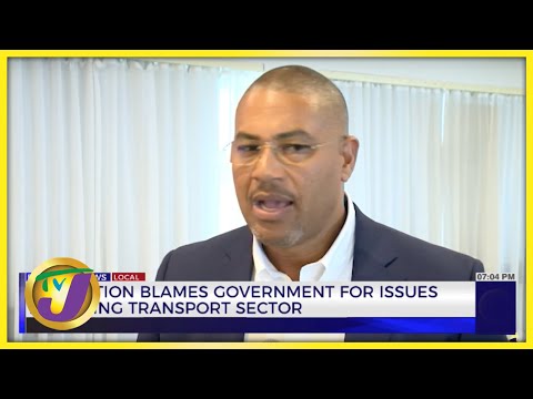 PNP Blames Gov't for Issues Affecting Transport Sector | TVJ News