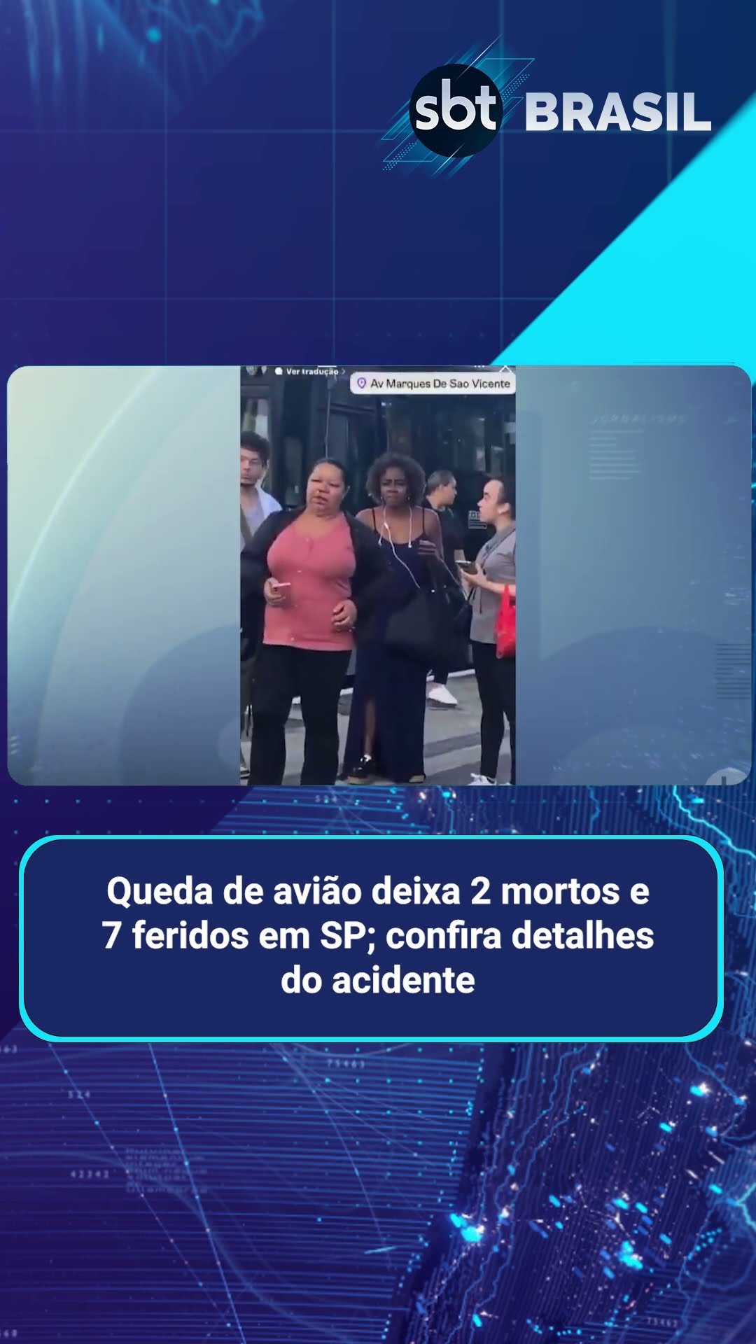 Queda de avião: duas pessoas morrem em acidente em São Paulo | SBT Brasil (07/02/25)