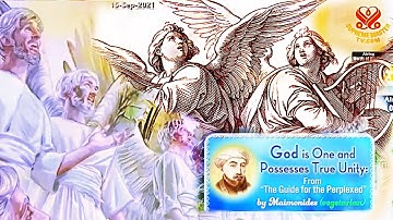 1부-하나님은 한 분이시며 진정한 유일성을 가진다 - 마이모니데스 [P1] God is One and Possesses True Unity: Maimonides