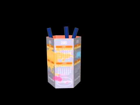 Pop-up полиграфия 3D интерактивный трехмерный рекламный носитель