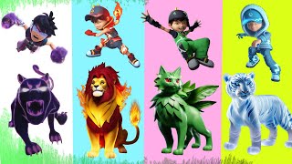 Boboiboy: Kuasa Harimau & Kucing ELEMENTAL!!