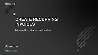 Create Recurring Invoices