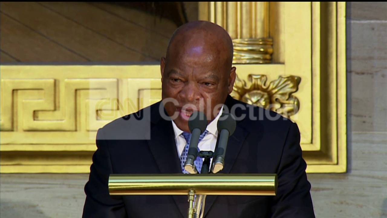 CIVIL RIGHTS ACT:REP LEWIS- MLK AND PRES JOHNSON