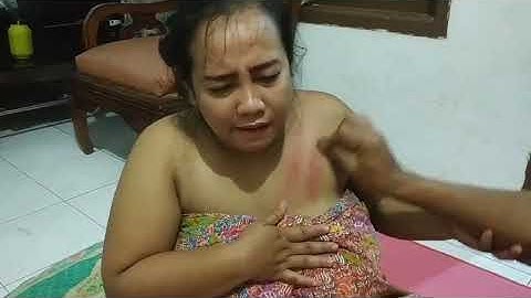 Pijat tradisional,kerokan wanita masuk angin terbaru,bunda faikal