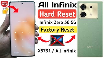 INFINIX ZERO 30 5G Hard Reset | How to Hard Reset Infinix