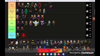 LISTING ALL PIGGY SKINS UPDATED FROM WORST TO BEST! | Roblox Piggy tierlist