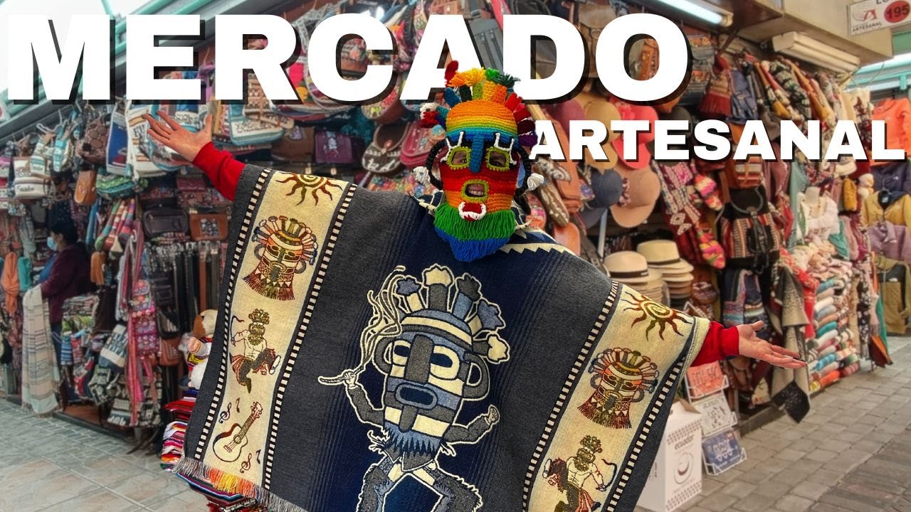 El mercado artesanal más GRANDE y POPULAR de Quito Ecuador 🇪🇨 l De TODO y BARATO - Geleocos