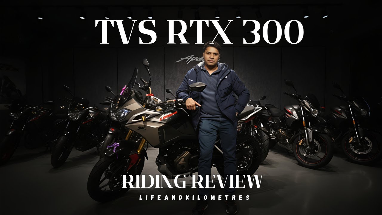 TVS APACHE RTX 300 Riding Review Vlog #LifeandKilometers 
