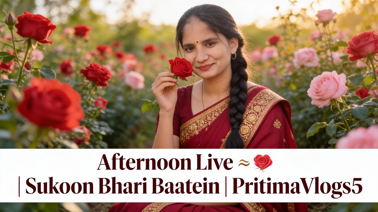 Afternoon Live 🌸 | Sukoon Bhari Baatein | PritimaVlogs5