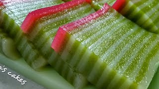 Resep Lapis Kanji Pandan Enak Lembut Kenyal Wangi Pandan Youtube