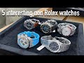 5 interesting non Rolex Watches in the current Dubai auction - Omega Audemars Piguet Breitling Tudor
