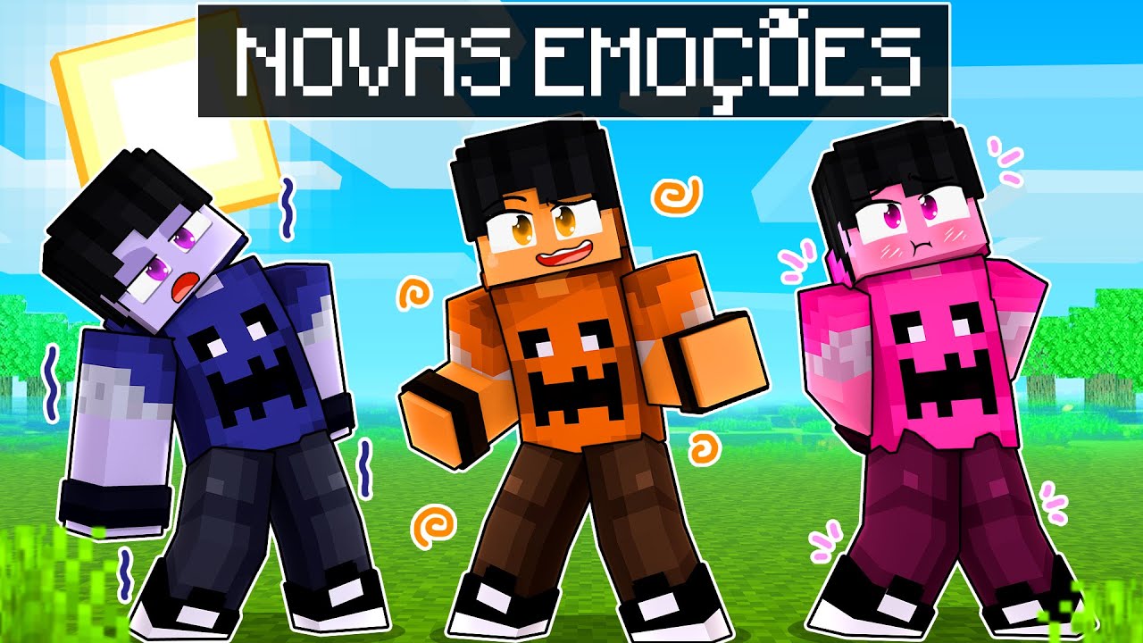 P3DRU tem novas EMOÇÕES no Minecraft