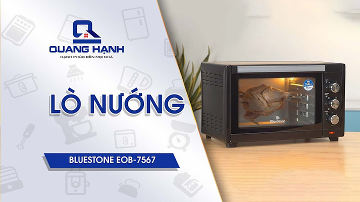 Hướng dẫn sử dụng lò nướng bluestone 7567 năm 2024