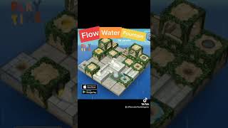 Flow Water Fountain 3D Puzzle. Challenge your mind with this 3D puzzle game for Android and iOS. screenshot 1