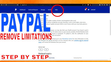 ✅ How To Remove Limitations From Paypal Account 🔴