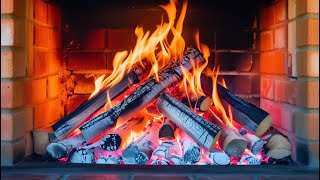 🔥 4K Cozy Fireplace: Relaxing Crackling Fire Sounds for Stress Relief & Sleep.