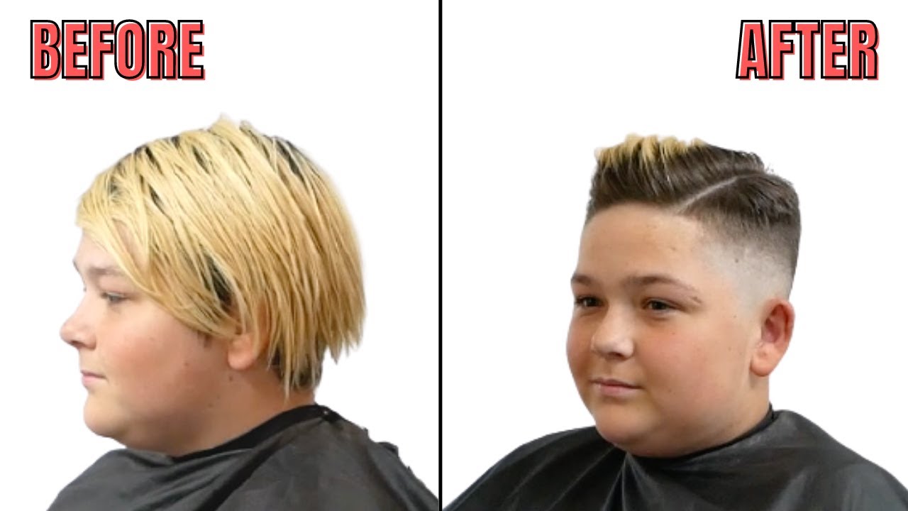 How To Cut A Fade With A Long Top How To Cut Men's Hair How To Cut