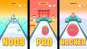 NOOB vs PRO vs HACKER In ARROW FEST! Gameplay ios-android All Levels