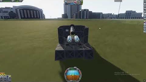 KSP destroying VAB with 1.12 Firework