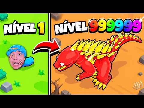 MY LARVA GROWS EVERY SECOND UNTIL IT BECOMES A MAX-LEVEL MONSTER!! 😱